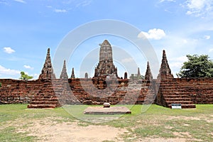 Wat Chai Watthanaram Temple Old Pagoda