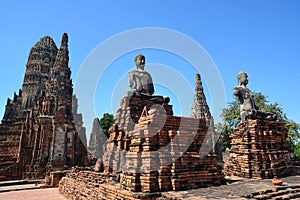 Wat Chai Watthanaram was one of the grandest and most monumental ruins of Ayutthaya.