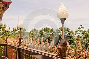 WAT CHAITHARAM or Wat Chalong TEMPLE in Phuket, Thailand, Asia