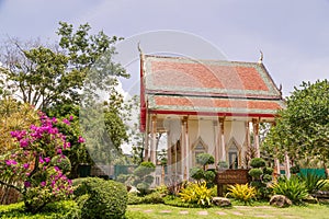 WAT CHAITHARAM or Wat Chalong TEMPLE in Phuket, Thailand, Asia