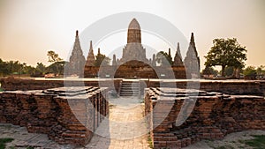 Wat Chaiwatthanaram at Ayutthaya Historical Park is an important location and is used in filming in movies and dramas.