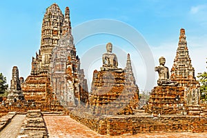 Wat Chaiwatthanaram Buddhist temple, Ayutthaya Historical Park, Ayutthaya