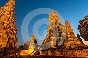 Wat Chaiwatthanaram Temple of Ayuthaya