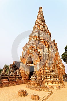 Wat Chaiwatthanaram temple in Ayuthaya Historical Park - Thailand