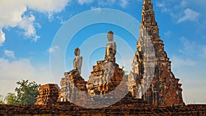 Wat Chaiwatthanaram temple in Ayuthaya Historical Park, Thailand