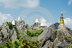 Wat Chalermprakiat at Lampang province, Thailand