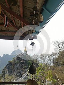 Wat Chaloem Phra Kiat Phrachomklao Rachanusorn. Sky Pagoda. North Thailand, near ChiangMai