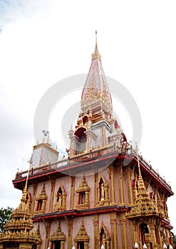 Wat Chalong Temple at Phuket Thailand