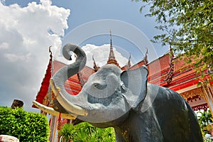 Wat Chalong temple. Phuket. Thailand