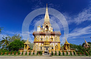 Wat Chalong temple Phuket, Thailand photo