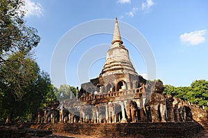 Wat Chang Lom, Si Satchanalai Historical Park photo