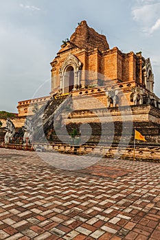 Wat Chedi Luang. Chiang Mai, Thailand