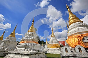 Wat Chedi Sao Lang, Buddhist temple in Lampang, the north of Thailand