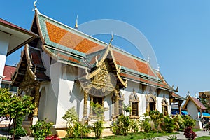 Wat Chiang Man temple.