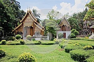 Wat Chiang Man temple in Chiang Mai, Thailand