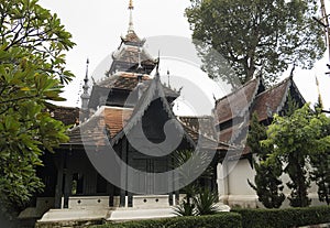 Wat Chiang Man was built by Mangrai[1]:209 in 1297 CE as the fir