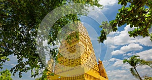 Wat Chom Pho ta Ya Ram,Bodh gaya Golden Pagoda Simulate From the holy place at India
