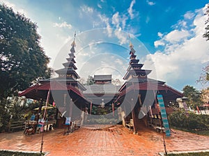 Wat Chom Sawan temple in Phrae, Thailand