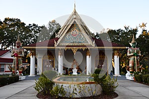 Wat Florida Dhammaram in Kissimmee, Florida