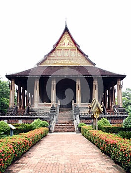 Wat Haw Pha Kaew, a buddhist temple