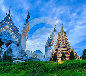 Wat Hyua Pla Kang in Thailand