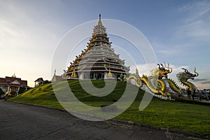 Wat Hyuaplakang in Chiang rai photo