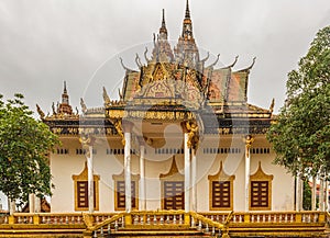 Wat IntNhean called Wat Krom Buddhist temple in Sihanoukville. C