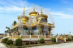 Wat Kang Pla temple in Nakhon Si Thammarat Thailand