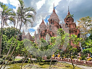 Wat Khao Phra Angkarn temple,Thailand.