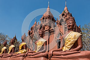 Wat Khao Phra Angkhan in Buriram Province of Thailand photo