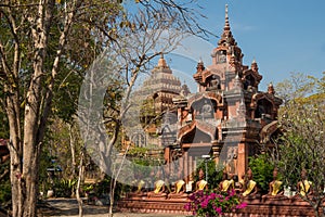 Wat Khao Phra Angkhan Temple, Buriram Province photo
