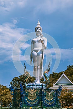 Wat Khao Phra Khru viewpoint in ChonBuri, Thailand