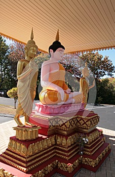 Wat Lao, a Buddhist temple in Morris, Connecticut