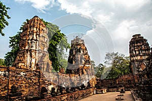 Wat Maha That, Ayutthaya historical park photo