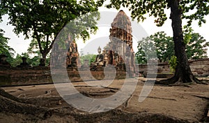 Wat Maha Tha , Ayutthaya Historical Park, Thailand