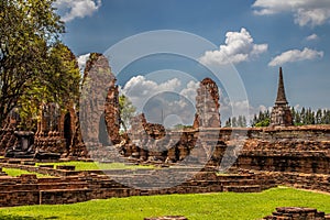 Wat Mahathat Ayutthaya Thailand Asia