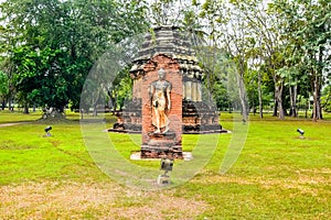 Wat Mahathat, the old city of Sukhothai, Thailanda