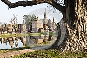 Wat Mahathat in Sukhothai