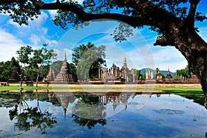 Wat Mahathat in Sukhothai Historical Park photo