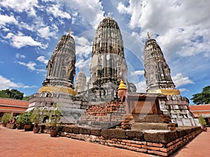 Wat Mahathat Worawihan in Ratchaburi Province, Thailand