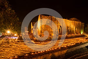 Wat Maheyong in Ayutthaya, Makha Bucha day