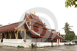 Wat Mai Suwan Daram In Luang Prabang Laos