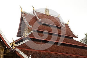 Wat Mai Suwan Daram In Luang Prabang Laos