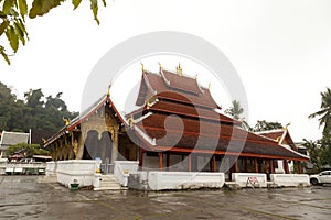 Wat Mai Suwan Daram In Luang Prabang Laos
