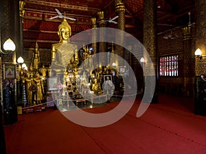 Wat Mai Suwannaphumaham, Luang Phabang. Asian culture, Laos