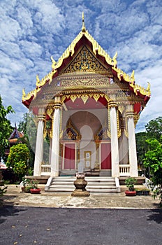 Wat Muang is an old and beautiful temple located in In Buri, Sing Buri, Thailand