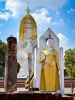 Wat Nang Phaya in Phitsanulok, Thailand, south east asia