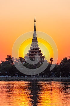 Wat Nong Wang in Khon Kaen Province, Thailand