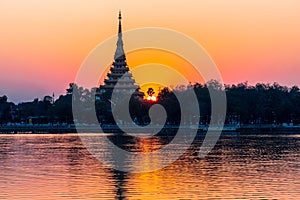 Wat Nong Wang in Khon Kaen Province, Thailand