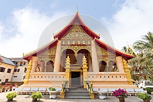 Wat Ong Teu Temple in Vientiane